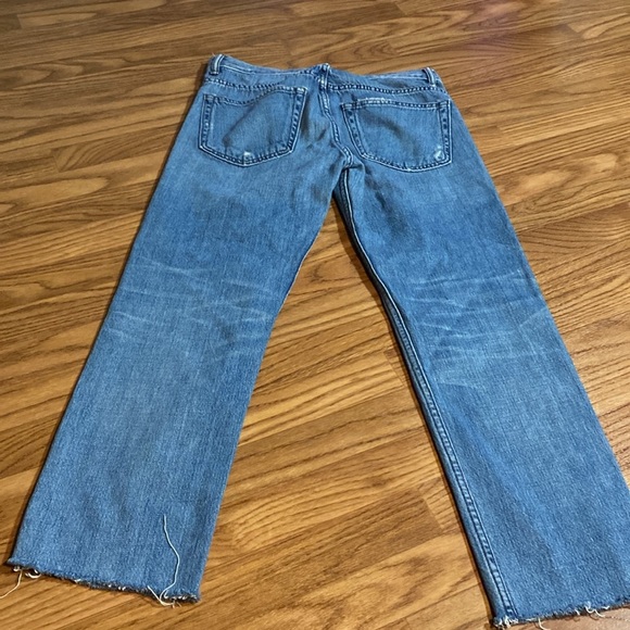 Helmut Lang Relaxed Tapered Blue Women Jeans